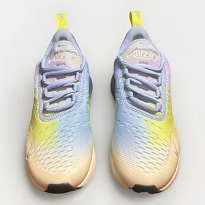 Women Nike Air Max 270 Running Shoes Size 6 Blue Green White IB7937 468